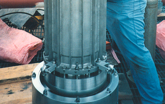 Magnetkupplung zur Abdichtung von Ammoniak und Propan