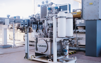 Shaft seals for water injection pump