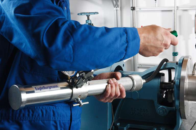 Spritzbare Stopfbuchspackung in Andritz Refiner