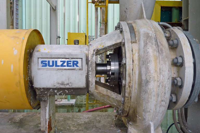 Einzel-Cartridgedichtung für Zellstoffpumpe