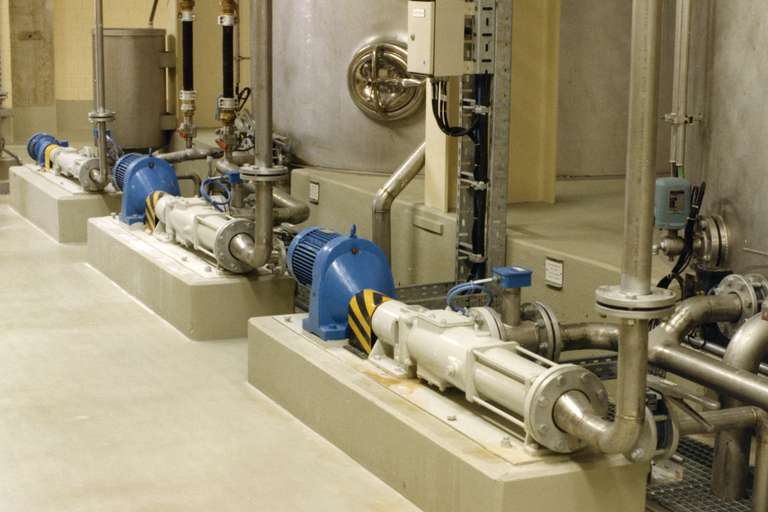 Exzenterschneckenpumpen mit Cartridgedichtungen