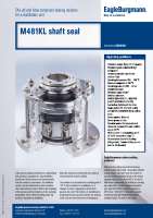 Solution: Agitator seal M481KL TA-Luft and ATEX compliant