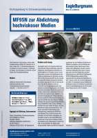 Solution: Rollbalgdichtung MF95N für Schraubenspindelpumpen