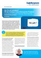 Die TA Luft einhalten? Mit der richtigen Unterstützung kein Problem!
